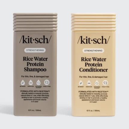 Rice Water Shampoo & Conditioner Combo for Hair Growth
